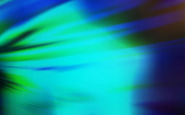 Bleu Clair Vecteur Vert Motif Lumineux Abstrait Illustration Colorée Brillante — Image vectorielle