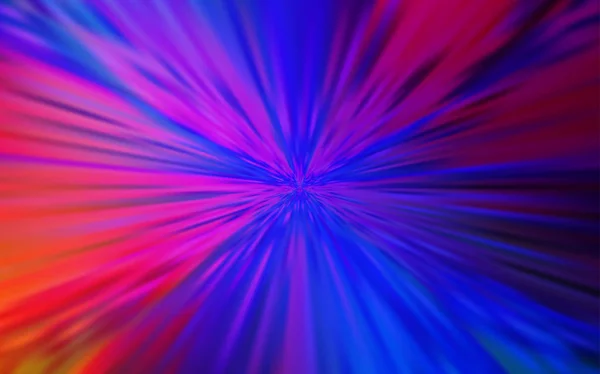 Bleu Clair Fond Flou Coloré Vecteur Rouge Illustration Abstraite Colorée — Image vectorielle