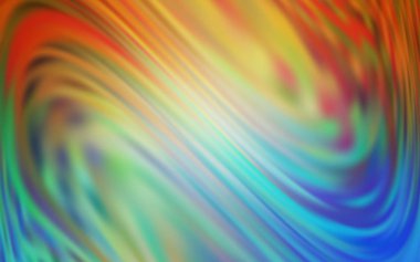 Açık mavi, sarı vektör parlak soyut arka plan. Degrade ile soyut tarzda renkli Illustration. Marka kitabı için zarif arka plan.