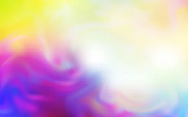 Licht Mehrfarbigen Vektor Verschwommenes Muster Glitzernde Abstrakte Illustration Mit Gradientendesign — Stockvektor