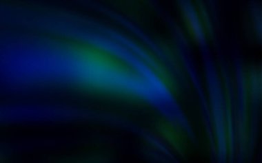 Koyu mavi vektör bulanık ve renkli desen.