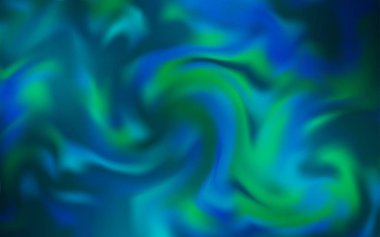 Koyu Mavi vektör bulanık parlaklık soyut arka plan. Degrade ile renkli soyut illüstrasyon. İşletmeniz için yeni tasarım.