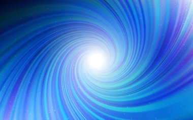 Koyu mavi vektör düzen kozmik yıldız ile.