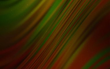 Uzay yıldızları ile koyu sarı vektör şablonu.