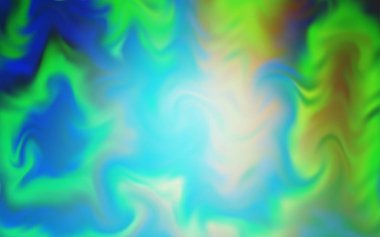 Açık Mavi, Yeşil vektör parlak soyut arkaplan.