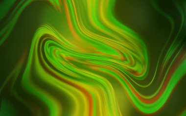 Açık Yeşil vektör soyut parlak doku. Bulanıklık tarzında tamamen yeni renkli bir illüstrasyon. Web siteniz için bulanık tasarım.