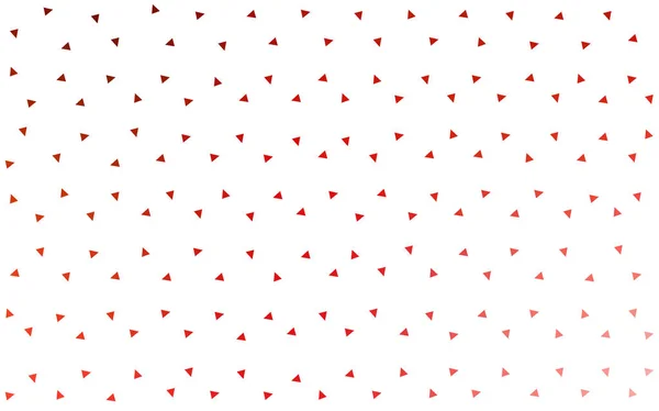 Світло-червоний вектор текстури градієнтних трикутників . — стоковий вектор