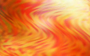 Samanyolu yıldızları ile Açık Kırmızı, Sarı vektör dokusu.