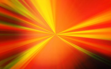 Koyu Turuncu vektör renkli bulanık arkaplan.