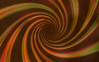 Turuncu vektör doku ile Samanyolu yıldız ışık.