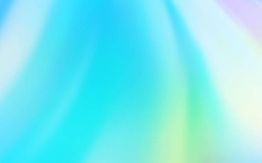 Açık Mavi ve Yeşil vektör soyut parlaklığı bulanıklaştırdı.