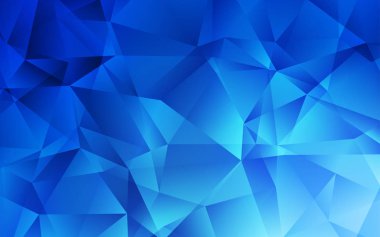 Hafif BLUE vektörü düşük poli dokusu.