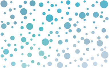 Küreli hafif Mavili vektör deseni.