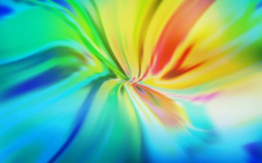 Açık Mavi, çizgileri olan yeşil vektör şablonu.