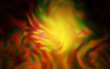 Koyu Turuncu vektör soyut parlak desen.