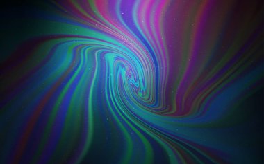 Koyu pembe, mavi düzen kozmik yıldız ile vektör.