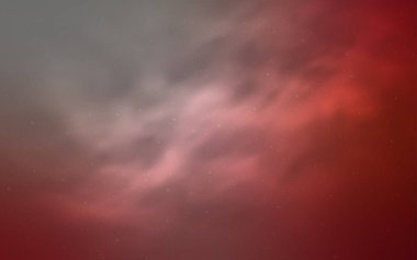 Işık kırmızı vektör düzen kozmik yıldız ile.