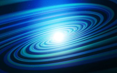 Koyu mavi vektör doku ile Samanyolu yıldız.