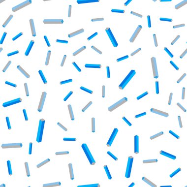 Açık Mavi vektör dikişsiz, stright çizgili izometrik arka plan.