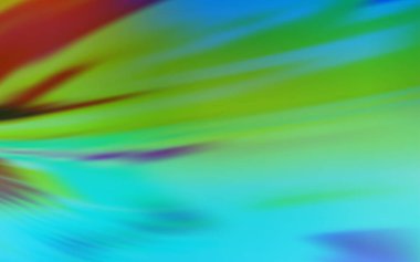 Açık mavi, yeşil vektör parlak deseni bulanıklaştırdı.