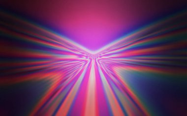 Kavisli çizgilerle koyu pembe vektör dokusu.