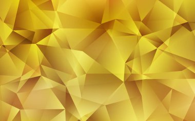 Koyu Sarı vektör soyut mozaik zemin.