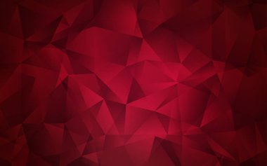 Koyu mor vektör degrade üçgenler doku.