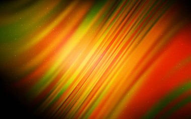 Samanyolu yıldızları ile Koyu Turuncu vektör dokusu.