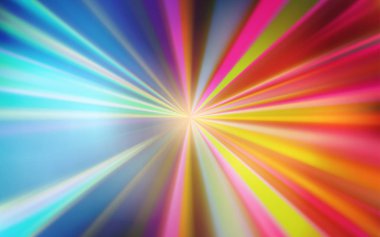 Açık Mavi, Kırmızı vektör bulanık şablon. Degrade ile bulanıklık tarzında yeni renkli çizim. İşletmeniz için tamamen yeni tasarım.