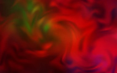 Koyu Yeşil, Kırmızı vektör bulanık parlaklık soyut doku. Degrade ile bulanıklık tarzında yeni renkli çizim. Tasarımınızın yeni yolu.