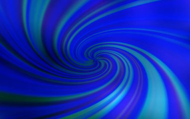 Bükülmüş çizgilerle hafif BLUE vektör arkaplanı.