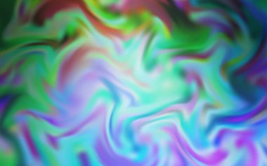 Açık Mavi, Yeşil vektör soyut parlak şablon.