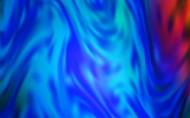 Açık Mavi, Kırmızı vektör bulanık parlak doku. Degrade ile halftone tarzıyaratıcı illüstrasyon. İşiniz için akıllı tasarım.