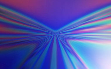 Açık Pembe, Wry çizgileri ile mavi vektör arkaplan.