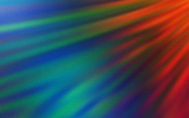 Açık Mavi, Kırmızı vektör soyut parlak doku. Bulanıklık tarzında tamamen yeni renkli bir illüstrasyon. Web siteniz için bulanık tasarım.