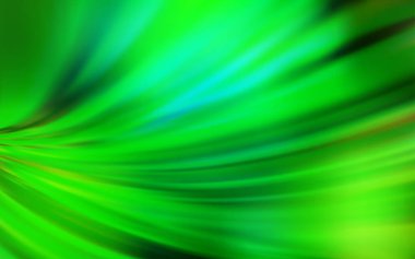 Açık yeşil vektör soyut bulanık arkaplan. Görüntü stili ve gradyanı olan yeni renkli çizimler. İş tasarımınız için yeni biçim.