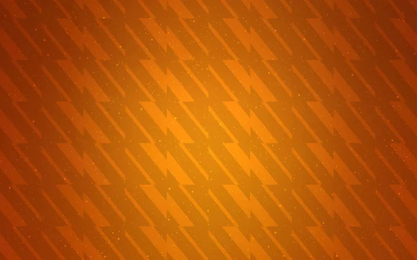 Sfondo vettoriale arancione chiaro con strisce a strisce . — Vettoriale Stock