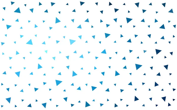 Fondo poligonal abstracto vector azul oscuro . — Vector de stock