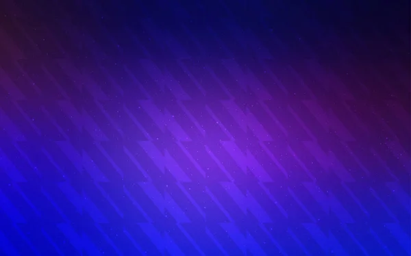 Hellrosa, blauer Vektorhintergrund mit Streifen. — Stockvektor