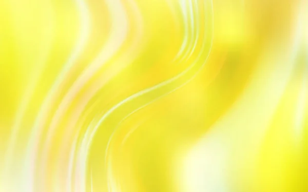 Light Yellow vector colorful blur backdrop. — Stock Vector