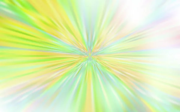 Modèle Lumineux Abstrait Vecteur Vert Clair Jaune Illustration Colorée Brillante — Image vectorielle
