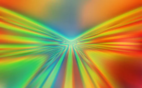 Fond vectoriel multicolore clair avec lignes rondes. — Image vectorielle
