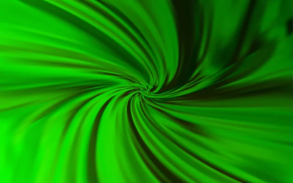 Vettore Verde Chiaro Offuscata Modello Luminoso Illustrazione Astratta Glitter Con — Vettoriale Stock
