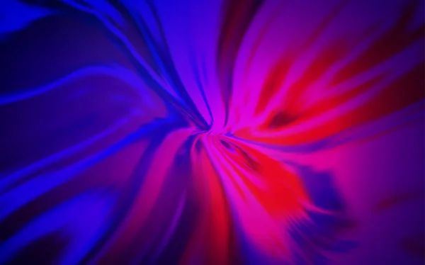 Bleu Clair Fond Vectoriel Rouge Avec Des Lignes Irisées Illustration — Image vectorielle