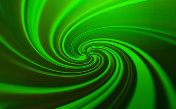 Texture Vectorielle Vert Clair Avec Lignes Courbées Illustration Abstraite Scintillante — Image vectorielle