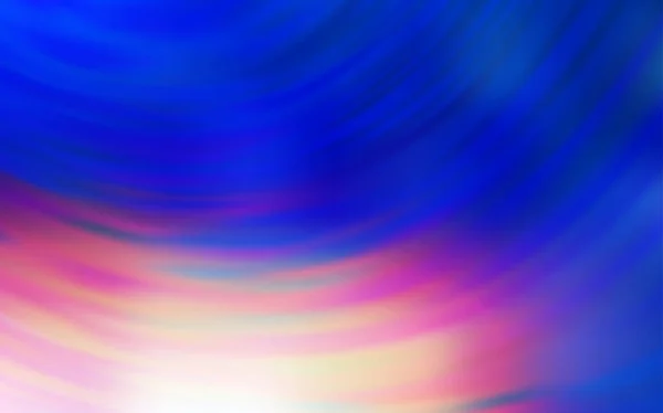 Bleu clair, Jaune vecteur flou briller fond abstrait. — Image vectorielle
