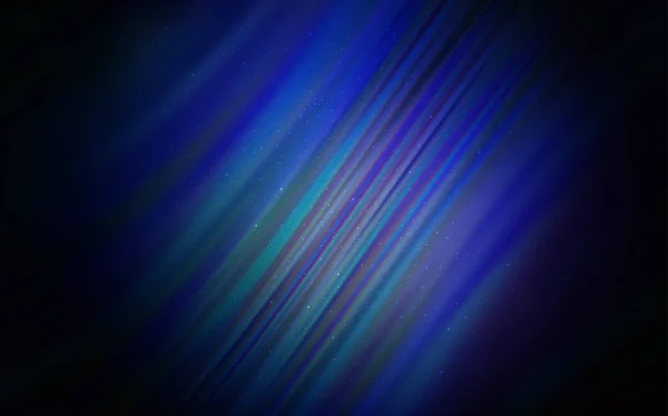 Donker blauwe vector textuur met melkweg sterren. — Stockvector