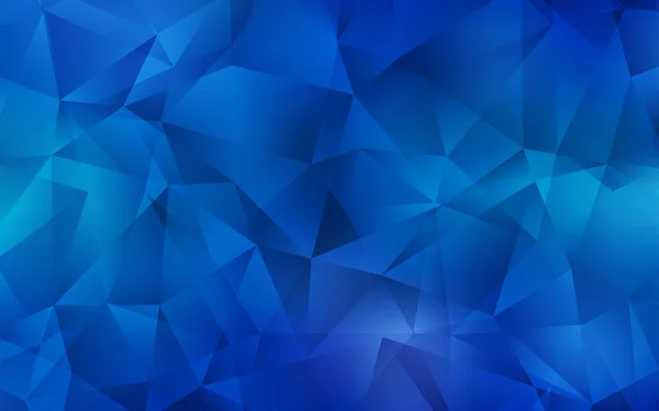 Fond polygonal vecteur bleu clair. — Image vectorielle