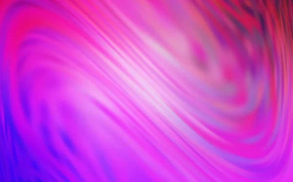 ライトパープル、ピンクのベクター光沢のある抽象的なレイアウト. — ストックベクタ