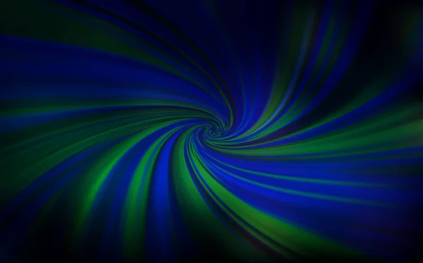 Dark BLUE vecteur flou briller fond abstrait. — Image vectorielle
